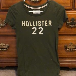 Olive green Hollister T-shirt!